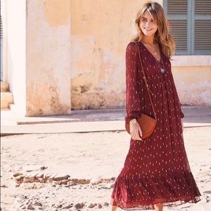 Sezane maxi dress size 36